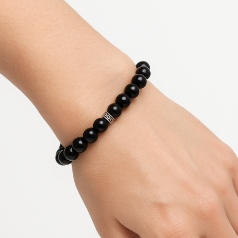 Obsidyen Bileklik El Yapımı