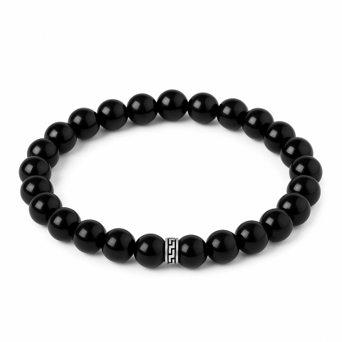 Obsidyen Bileklik El Yapımı