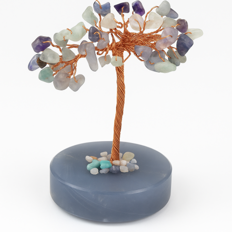 7 Çakra Bereket Taş Ağaç