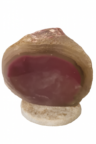 Kırmızı Akik Taş Lamba