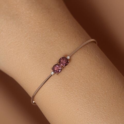 Zultanit Taşı Tasarım Bileklik El Yapımı