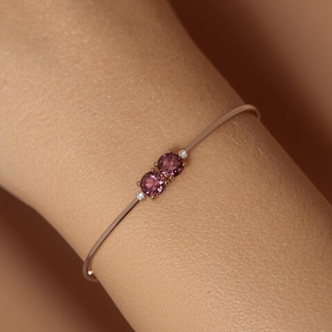 Zultanit Taşı Tasarım Bileklik El Yapımı