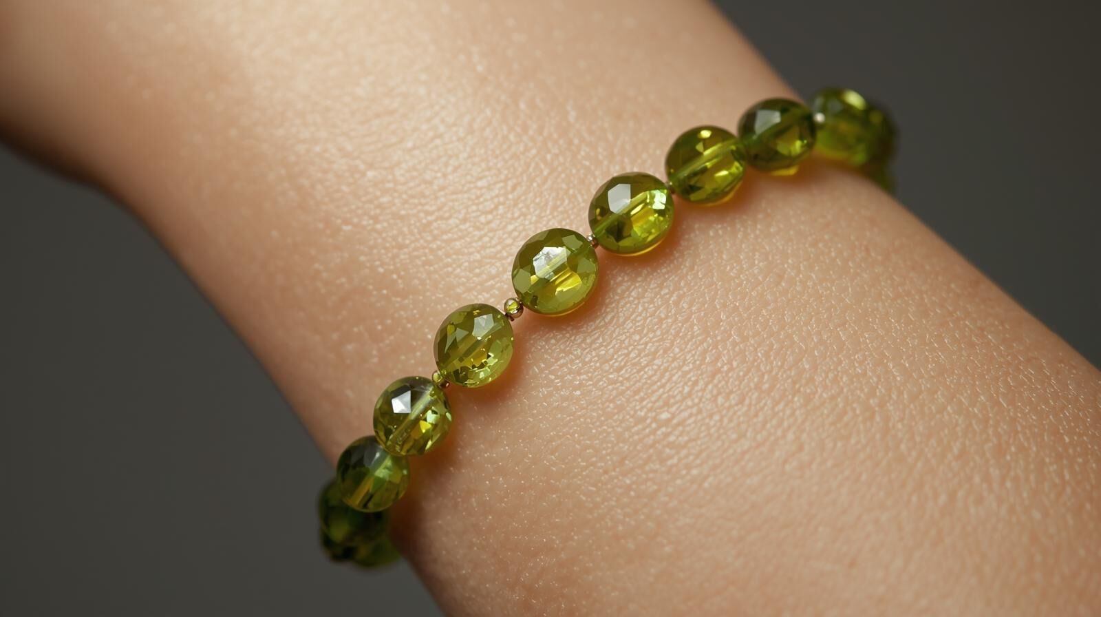 Peridot Bileklik El Yapımı
