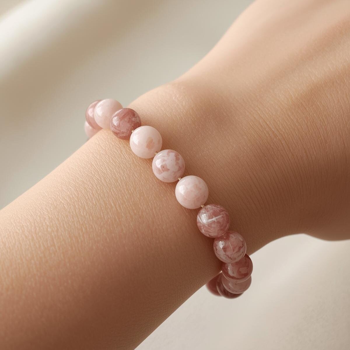 Rodokrozit Bileklik El Yapımı