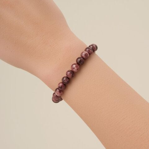 Rodonit Bileklik  El Yapımı