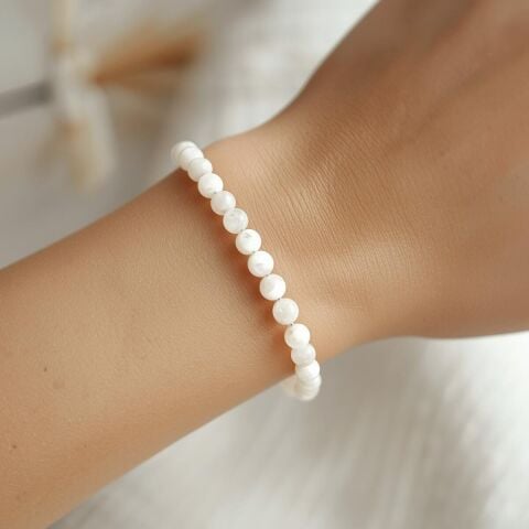 Selenit Bileklik El Yapımı