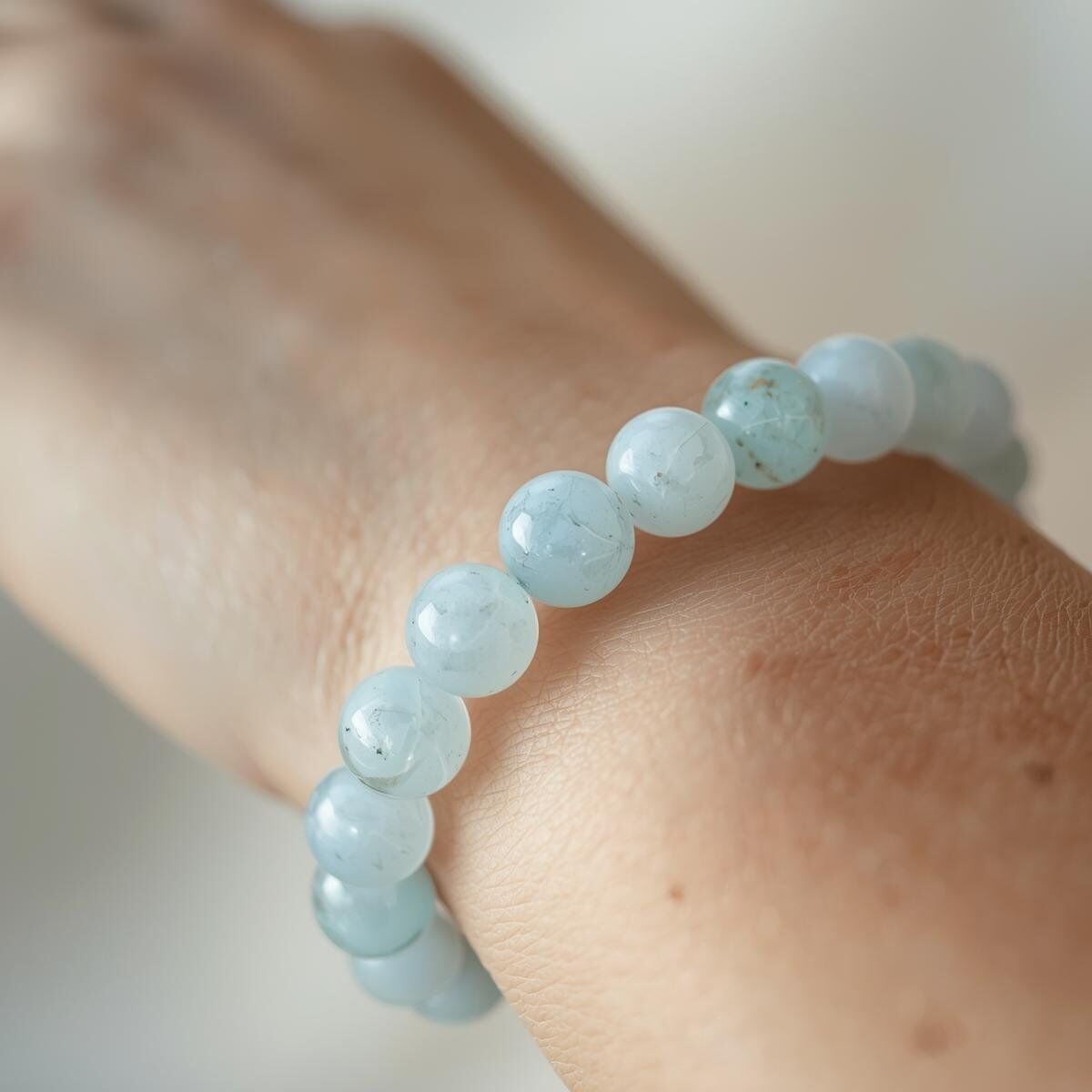 Selestit Bileklik El Yapımı