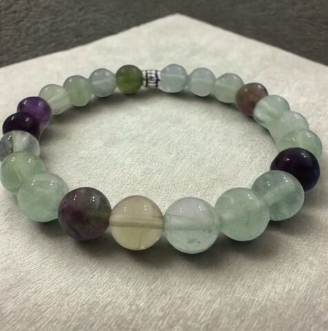 Adet Sancısı İçin Doğal Taş Bileklik El Yapımı