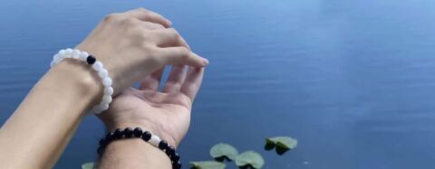 Ruh Eşi – Aşk ve Mutluluk Enerjili İkili  Doğal Taş Bileklik El Yapımı