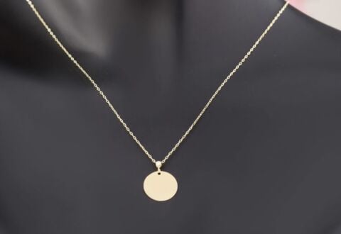 Kişiye Özel Numerolojik  Çelik Kolye