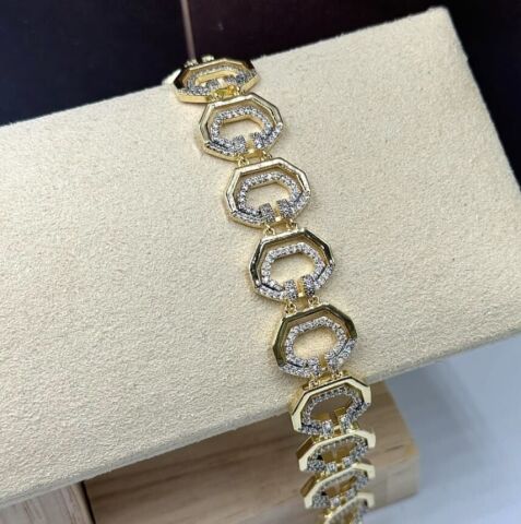 Taşlı VIP bileklik 14 K