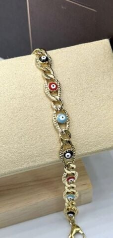 Taşlı Nazarlı Xuping Bileklik