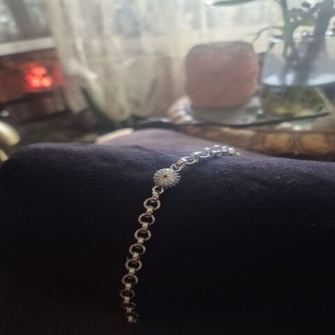 Vip Gümüş Kaplama Nazar Bileklik