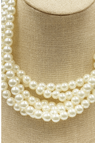 Tasarım İnci Kolye Bijuteri