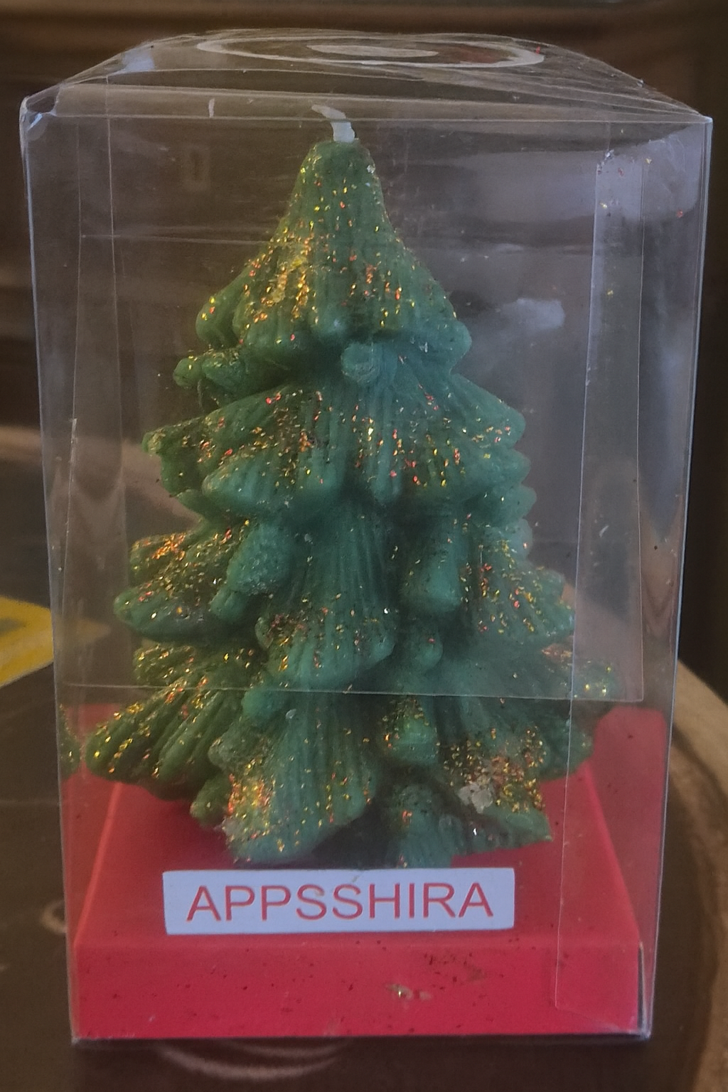 Yılbaşı Çam Ağacı Mum İkili