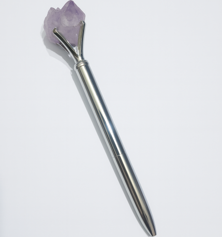 Doğal Taş Ametist Kalem