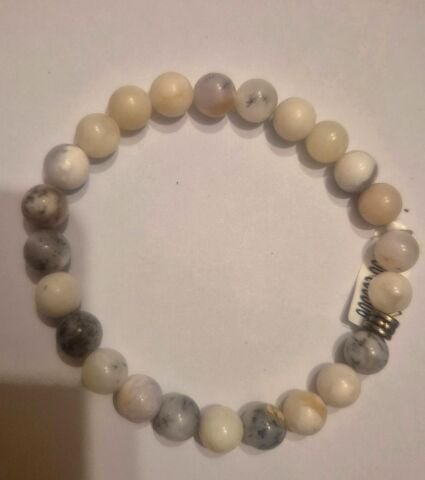 Dentritli Opal Doğal Taş Bileklik