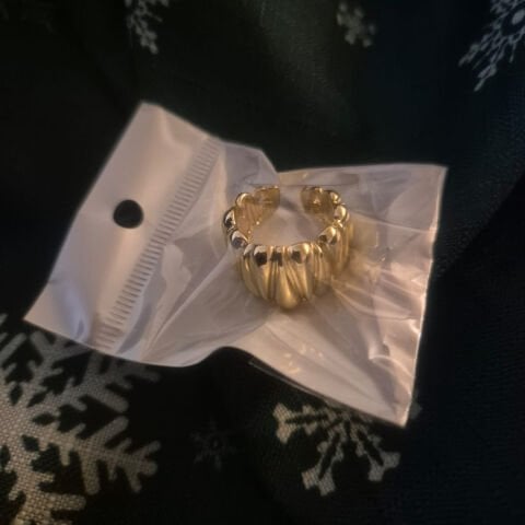 Ayarlanabilir Çelik 14K Yüzük