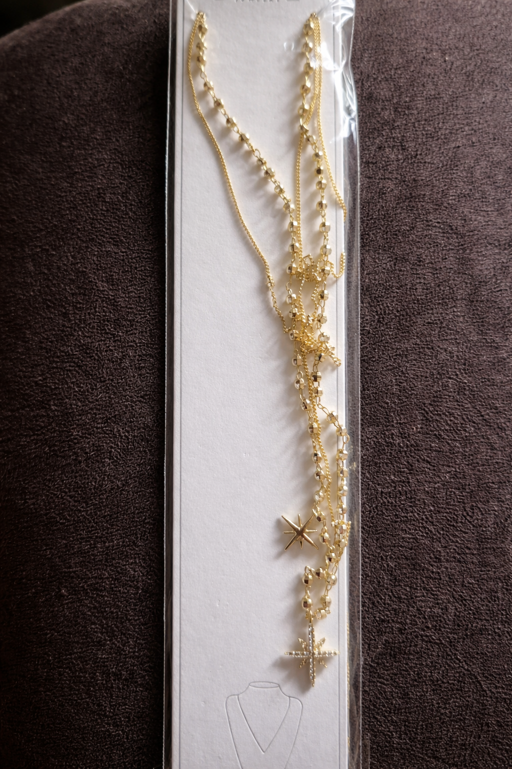 Kutup Yıldızlı Paslanmaz Çelik Y Kolye